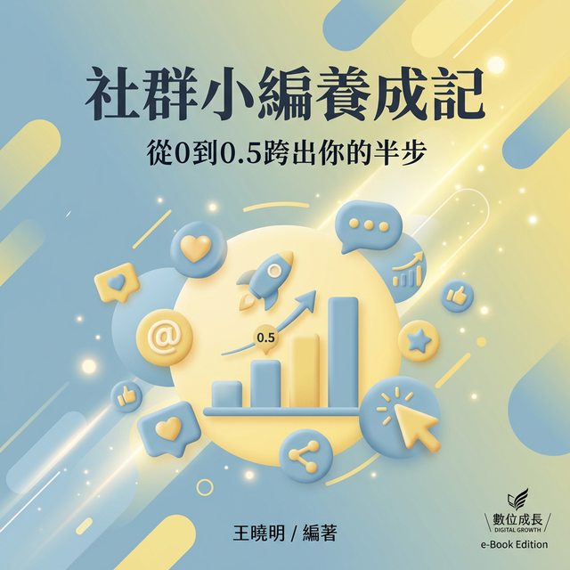 社群小編養成記 電子書封面